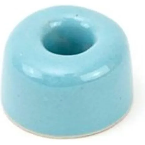 Hydrophil Tandbørsteholder i blank lyseblå keramik