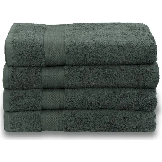 Badehåndklæde 70x140 cm – Egyptisk bomuld, mørkegrøn