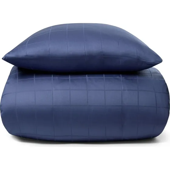 By Night King-size sengesæt 240x220 cm – Blå check