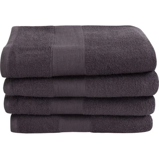 By Borg badehåndklæde 70x140 cm – Antracit