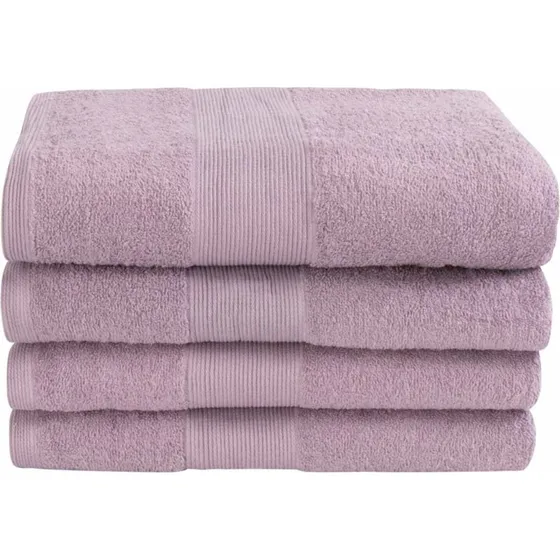 By Borg Badehåndklæde 70x140 cm – Lavendel, Valmue
