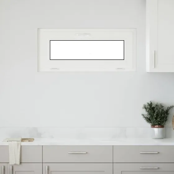 vidaXL RISOR Kældervindue hvid 90 x 40 cm