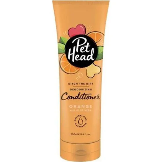 Pet Head Ditch The Dirt Conditioner 250 ml med appelsin og aloe vera