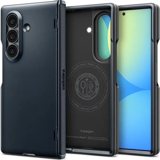Spigen Slim Armor Pro MagSafe til Samsung Galaxy Z Fold8 Ultra - Metal Slate