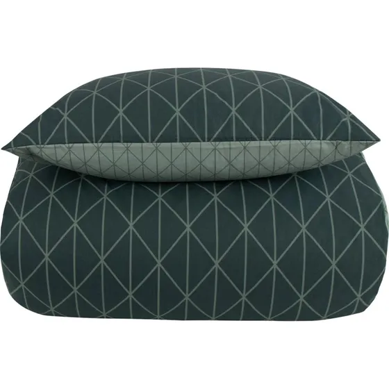 Borg Living Harlequin dobbeltdyne sengesæt 200x220 cm