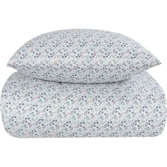 Baby sengesæt 70x100 cm Potpuri Blue – 100% bomuldssatin