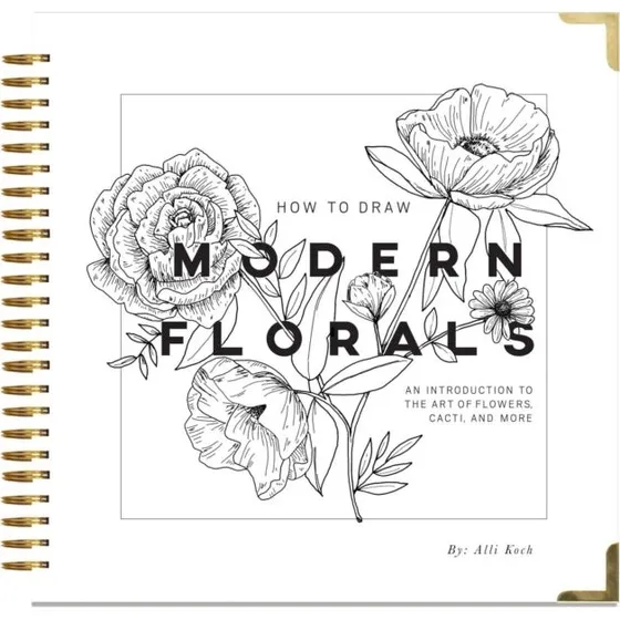 How to Draw Modern Florals