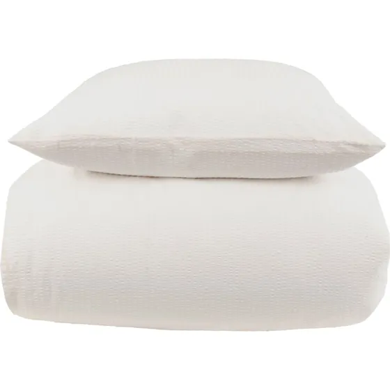By Night Bæk & Bølge sengesæt 150x210 cm - Hvidt