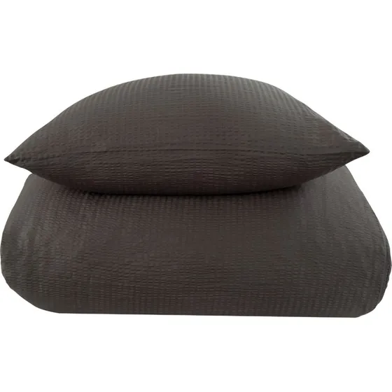 By Night Bæk & Bølge sengesæt 150x210 cm - Mørkegrå