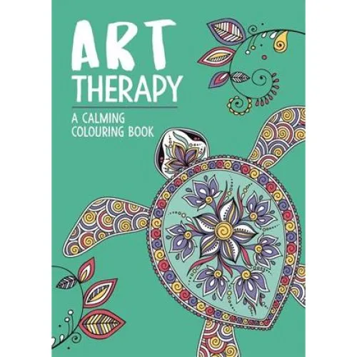 Richard Merritt: Art Therapy - Farvelægnings- og doodlebog til voksne