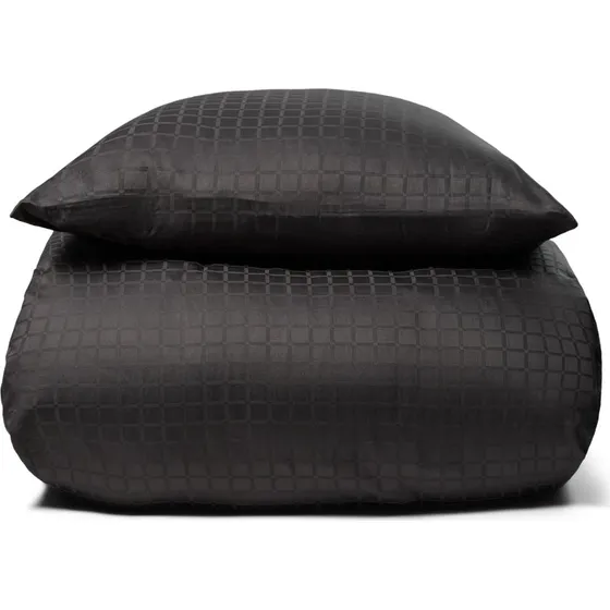 By Night Daisy luksus dobbeltsengesæt 240x220 cm, mørkegrå