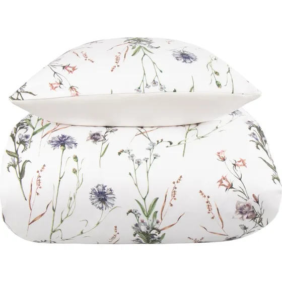 By Night Corn Flower sengetøj 200x200 cm i bomuldssatin