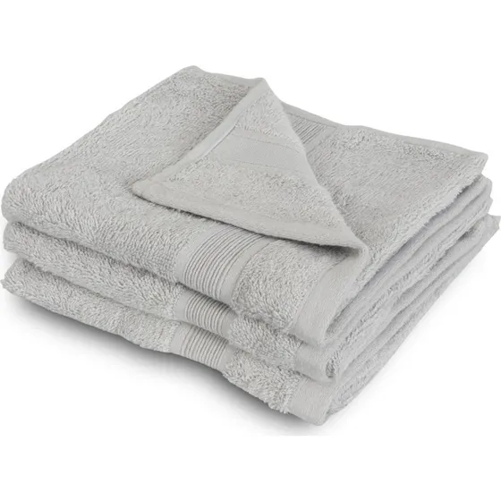 Bambus gæstehåndklæde 40x60 cm — Lysegrå