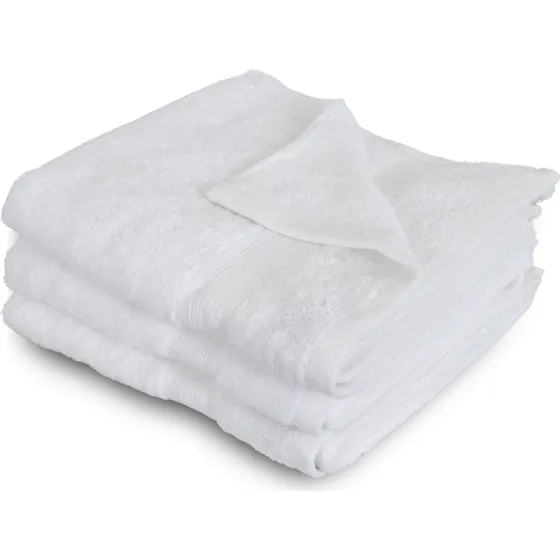 Bambus gæstehåndklæde 40x60 cm – Hvid, 600 g/m²