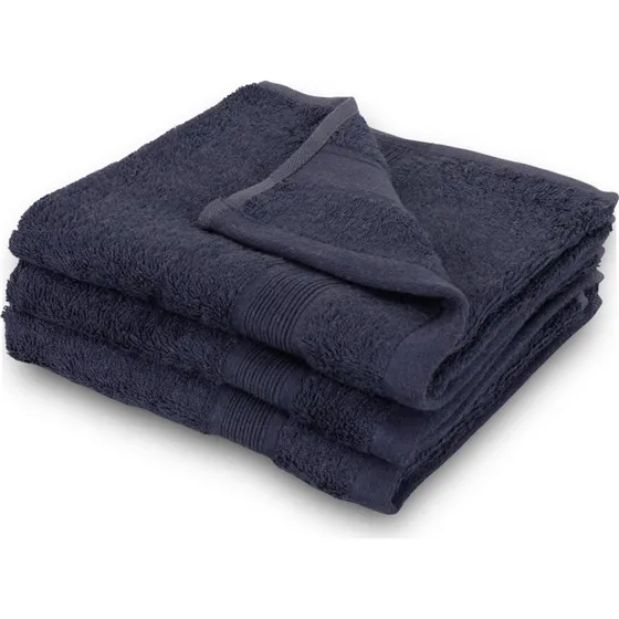 Bambus gæstehåndklæde 40x60 cm – Mørkeblå