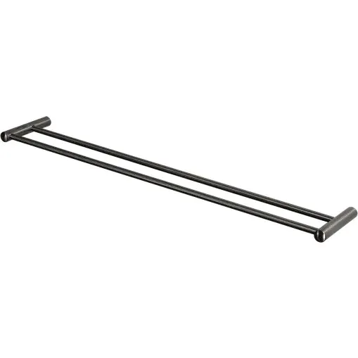Target håndklædestang dobbelt 60 cm - stållook