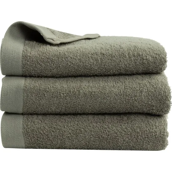 By Borg håndklæde 50x100 cm – 100% bomuld, lysegrøn