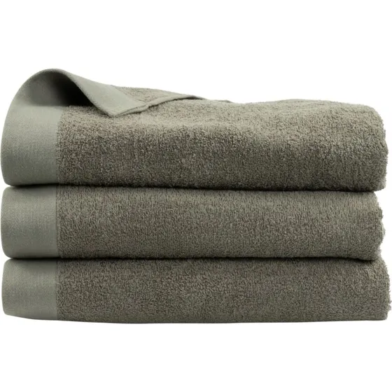 By Borg badelagen 100x150 cm – lysegrøn valmue, 500 g/m²