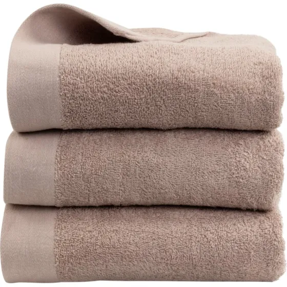 By Borg gæstehåndklæde 40x60 cm – rosa valmuedesign