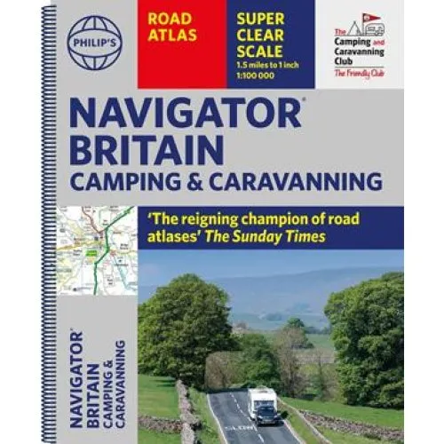 Philip's Navigator Camping and Caravanning Atlas of Britain