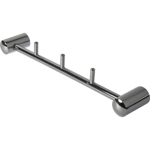 Target knagerække m. 3 kroge, krom