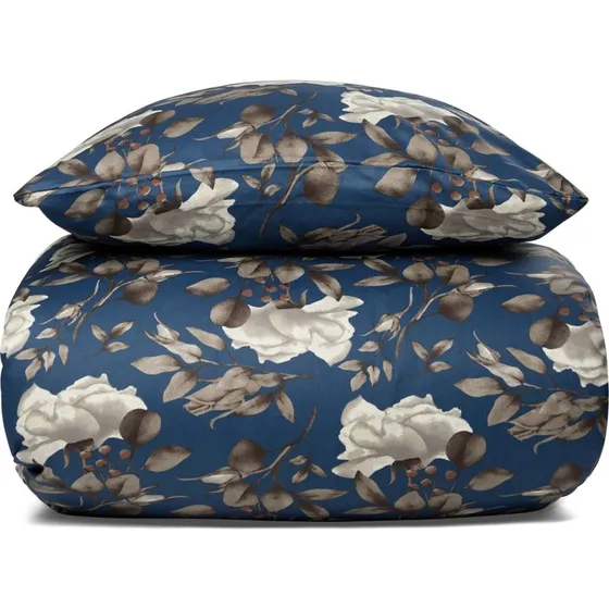 By Night Blossom Blue 200x200 - 100% bomuldssatin