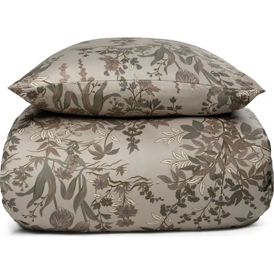 By Night Wildflower sengesæt 150x210 cm - Brun