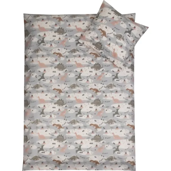 Dinosaur baby sengetøj 70x100 cm – 100% bomuld