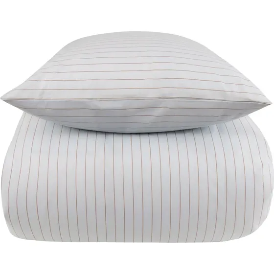 Nordstrand Home Dobbelt sengetøj 200x200 blå stribet