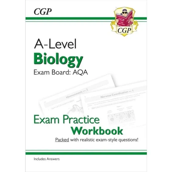 CGP New A-Level Biology Exam Practice Workbook (AQA)