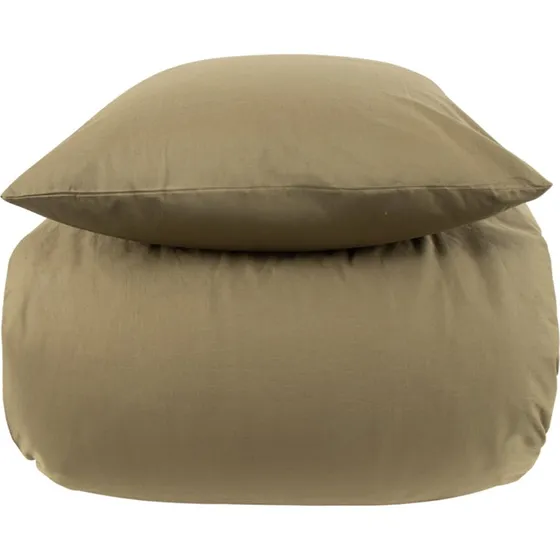 Nordstrand Home Stonewashed sengesæt 140x220 - Firm Green