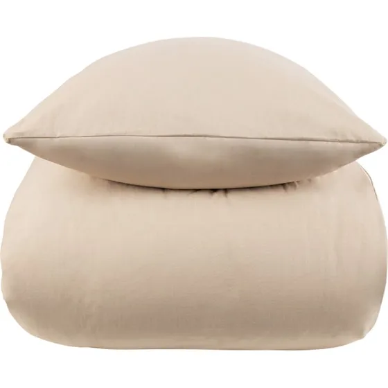 Nordstrand Home stonewashed sengesæt 140x200 sand