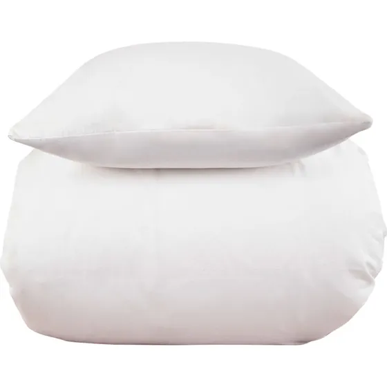 Nordstrand Home stonewashed sengesæt 140x220 hvit