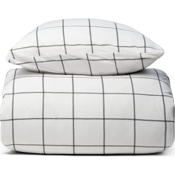 Nordstrand Home sengesæt 200x220 – 100% bomuld, store tern