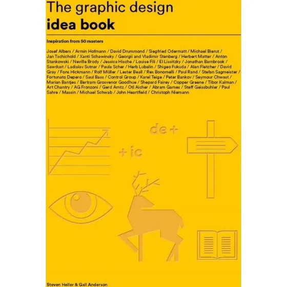 The Graphic Design Idea Book: Inspiration fra 50 mestre