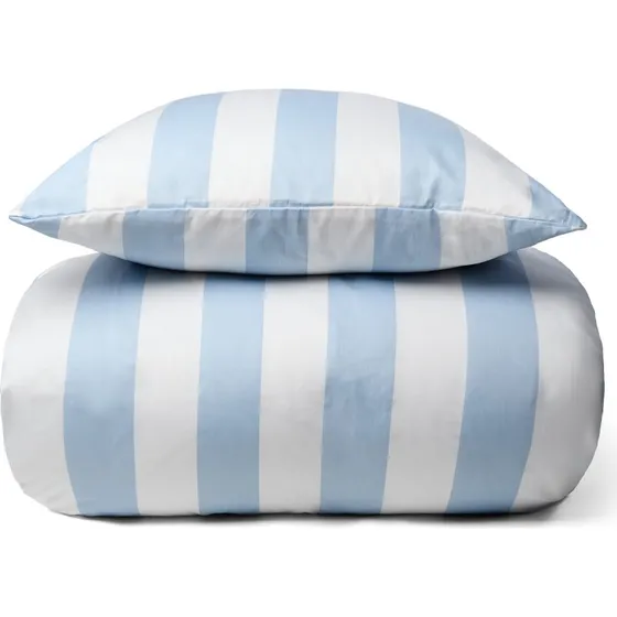 By Night Nordic Stripe sengesæt 200x220 - 100% bomuldssatin