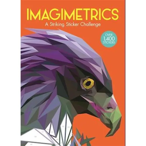 Imagimetrics Sticker by Numbers - Aktivitetbog med 1.400 klistermærker