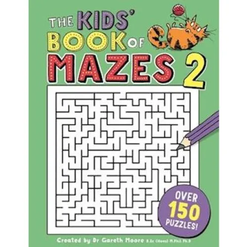 Gareth Moore: The Kids' Book of Mazes 2