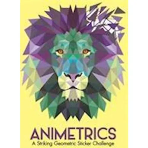 Animetrics: Buster Books & Jonny Marx - Sticker by Numbers Bog