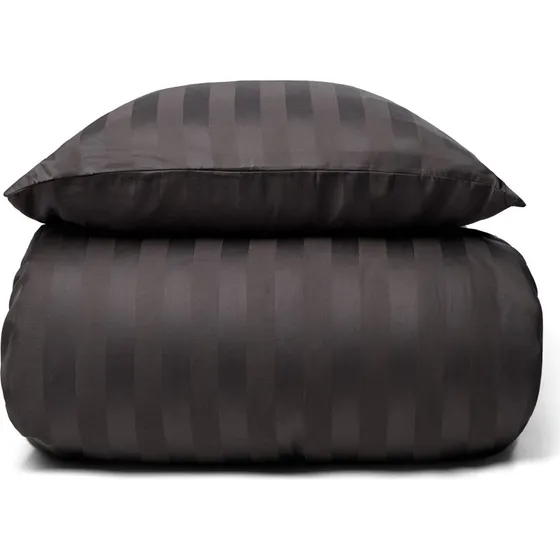 Bambus sengetøj 140x220 – 100% bambus, grå jacquard