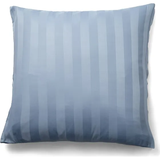 Bambus pudebetræk 60x63 cm – 100% naturlig jacquard blå