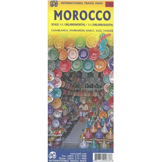 Itmb Publishing Morocco - International Travel Map