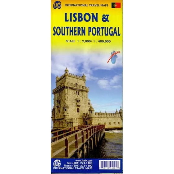 Itmb Publishing Lisbon & Southern Portugal - Rejsekort (Engelsk)