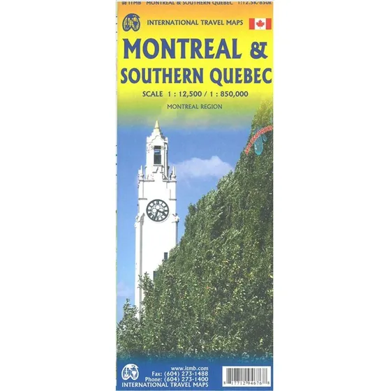 Itmb Publishing Montreal and Southern Quebec - Engelsk rejseguide