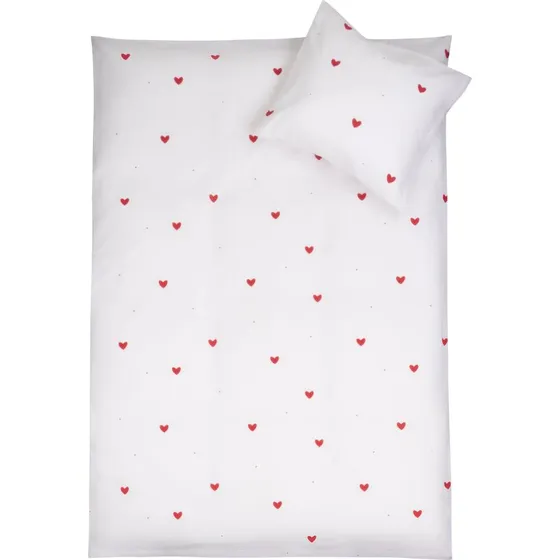 Nordstrand Home junior sengetøj 100x140 cm – Hjerter