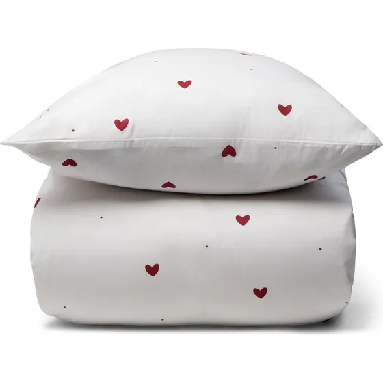 Nordstrand Home sengetøj 100% bomuld 140x200 – hjerter
