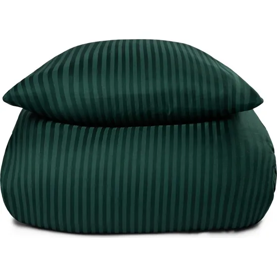 Borg Living bomuldssatin sengetøj 200x200 - Grøn