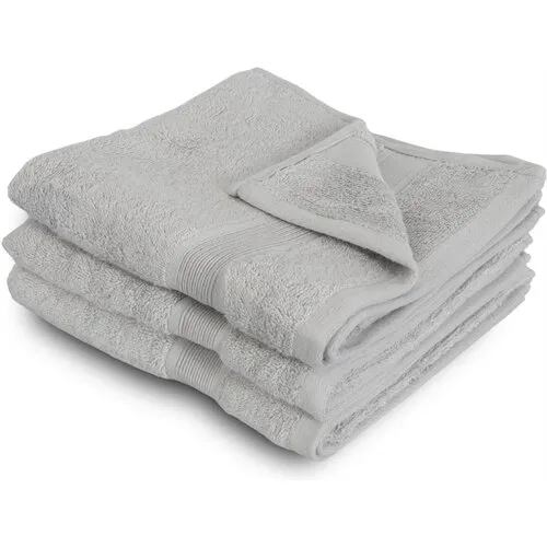 Excellent - By Borg Bambus håndklæde 50x100 cm Lysegrå