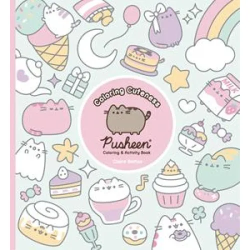 Claire Belton - Coloring Cuteness - Pusheen farvebog