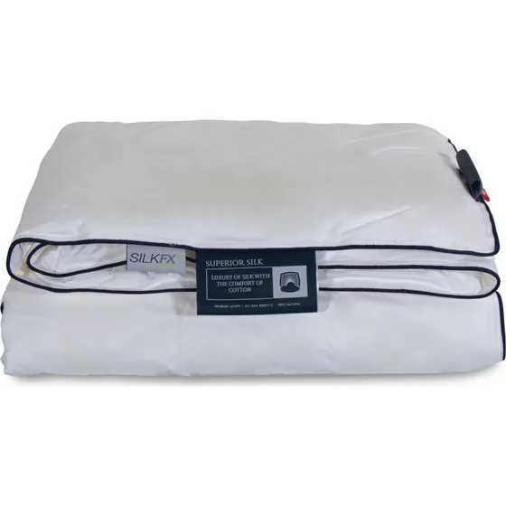 Silkedyne 140x220 cm – Helårs mulberry silke (Nordic Comfort)